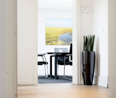 Blick in einen ttp Meetingraum