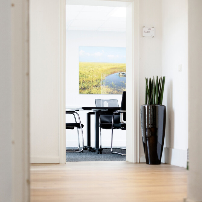 Blick in einen ttp Meetingraum